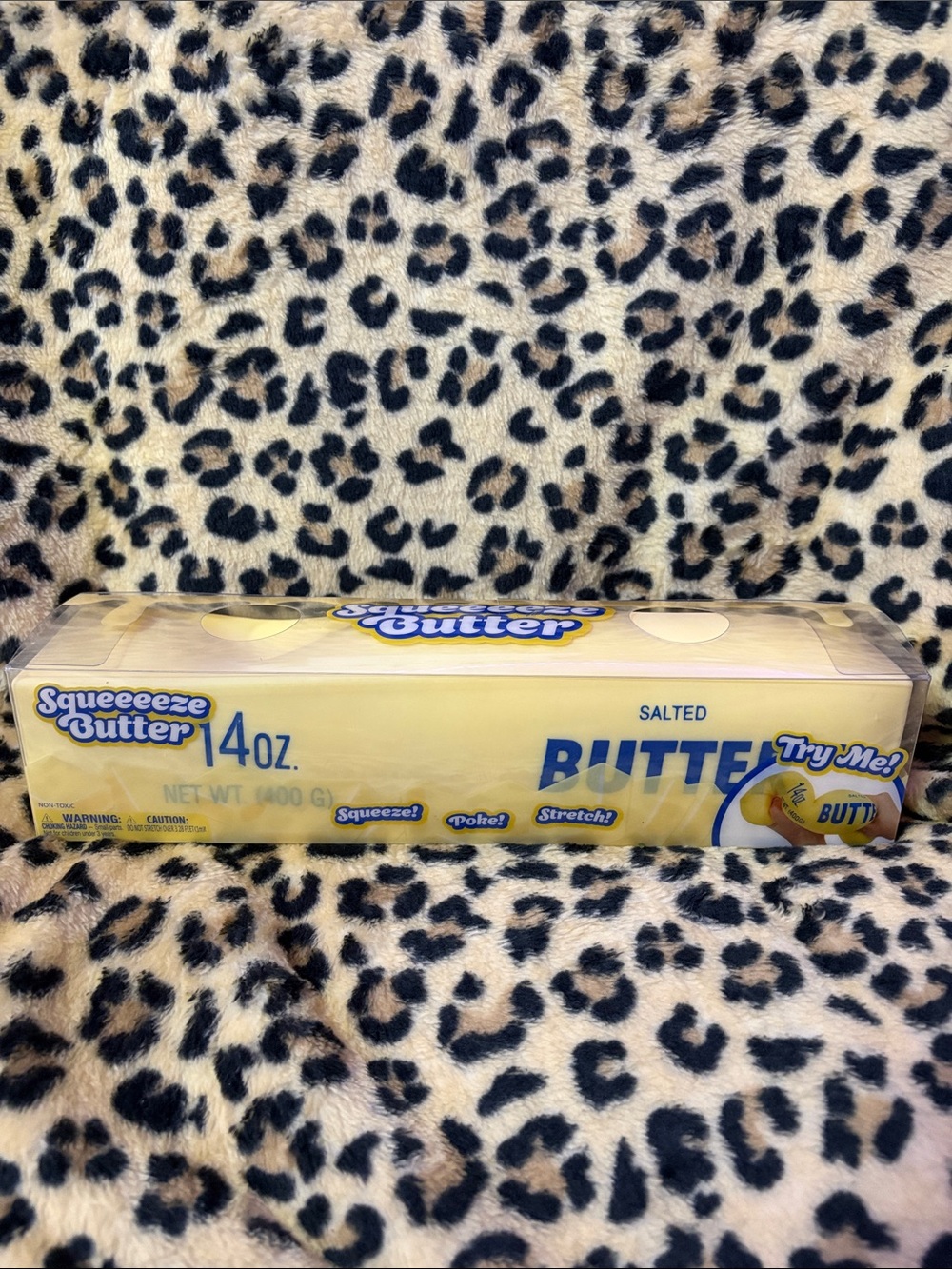 Salted Play Dough Toy - Yellow
